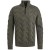 Half zip collar star wool acrylic Loden Green