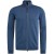 Zip jacket cotton modal plated Blue Indigo