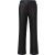 Faux leather wide leg trousers BLACK