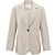 Oversized blazer with belt SAFARI MELANGE