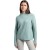 Ribbed sweater with turtleneck JADE GREEN MELANGE