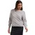 Diagonal boucle stripe sweater SKY GREY MELANGE