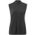 Sleeveless high neckline sweat ANTHRACITE MELANGE