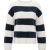 Oversized block stripe sweater OFF WHITE DESSIN