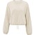 Sweater with corded hem LIGHT BEIGE MELANGE