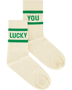 Lucky You socks spring green