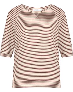 Neva small stripe top copper