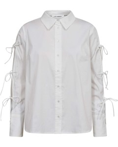 PoppyCC Tie Sleeve Shirt White