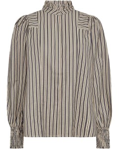 PercyCC petra stripe shirt mac/blue