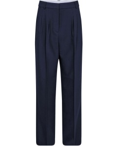 VolaCC Long Pleat Pant Navy