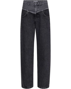 Greymix CC block long jeans mid grey