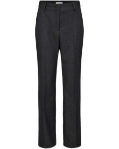 FiolaCC wide long pant grey melange