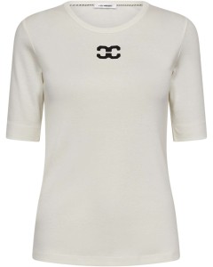 Granny CC logo tee off white