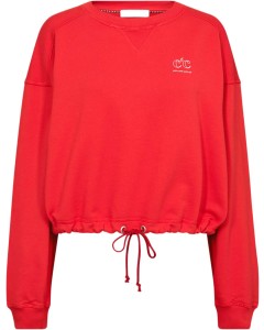 CleanCC crop tie sweat flame