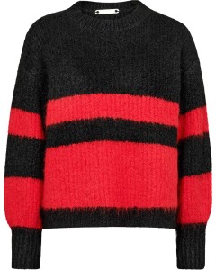 CoralieCC block rib knit black