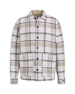 Long Sleeve Shirt YD Dobby Check R Silver Birch