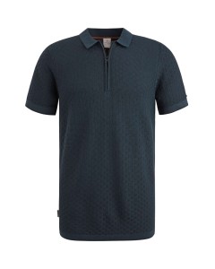 Short sleeve polo cotton modal Sea Storm