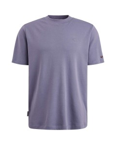 Short sleeve r-neck regular fit in Purple Sage