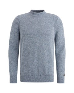 Mock neck regular fit cotton mix Bluefin