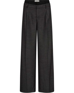 CMtailor mix pants black herringbone