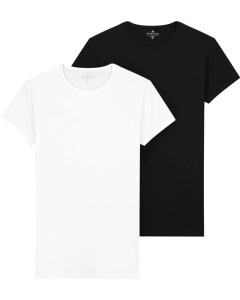 Bronson 2 Pack Round Neck Tee Bamboo Blend