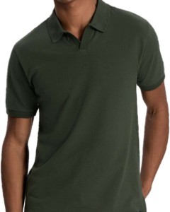 Bowie v-neck polo stretch pique