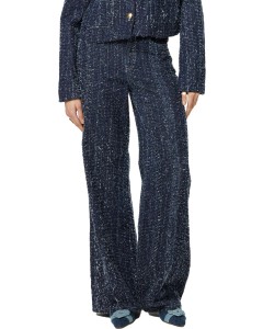 Thea Wide Leg Tweed Jeans