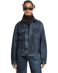 Relaxed denim jacket wmn