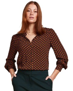 Maisie blouse Mayfield beet red