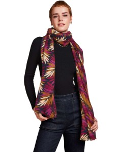 Scarf ornette wild fuchsia