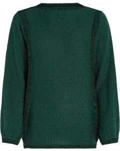 Azzura knip top 80s urban green