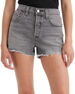 501 original high-rise jean shorts hit the r. grey