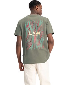 AQUA FLOW ARTWORK TEE