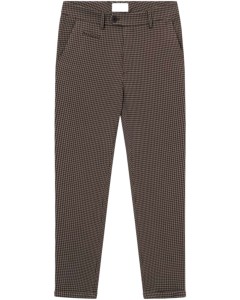 Como Hounstooth suit Pants Mountain Grey