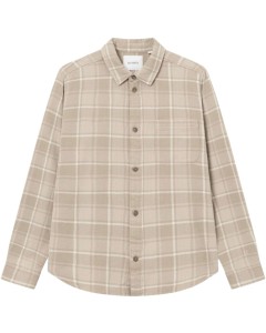 Kash check shirt lt desert/d.sand