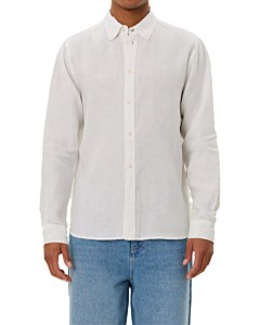 Kristian linen b.d. shirt white