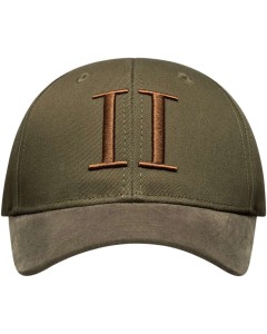 Baseball cap suéde Olive night