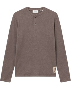 Dan Longsleeve T-shirt Mountain grey melange