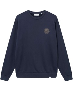 Globe Sweatshirt dark navy/brown