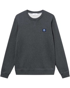 Piece sweatshirt 2.0 Charcoal melange/ ol. blue