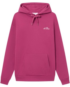 Crew Hoodie Magenta/lt ivory