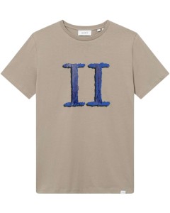 Hand Drawn Encore T-shirt desert taupe/blue