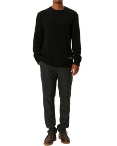 Errol cotton roundneck black