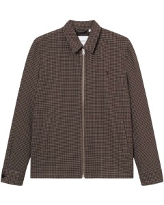 Como Coach Houndstooth Jacket mountain grey