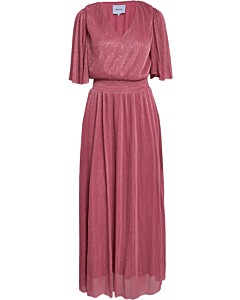 MSMavena V-Neck Maxi Dress Dubarry Metal