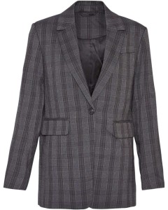 MSCHCalile Loose Blazer CHK