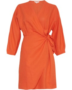 MSCHMirilla 3 4 Wrap Dress orange