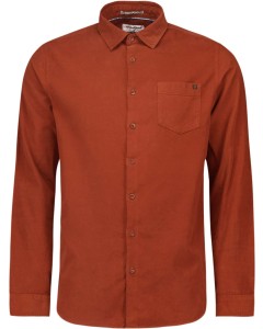 Shirt Corduroy Solid Rusty