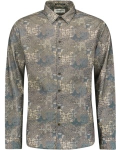 Shirt Allover Printed Corduroy Night