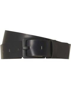 Belt Leather Buckle Black